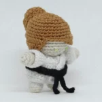 Miniatura personalizada amigurumi de Jiu-Jitsu perfil