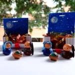 Nacimiento en miniatura en empaque de cartón semicorrugado