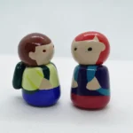 Figuras para juego de mesa personaje estudiante