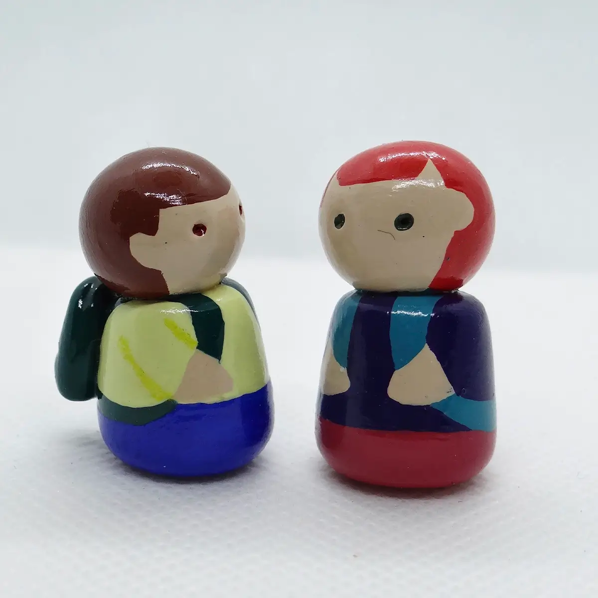 Figuras para juego de mesa personaje estudiante