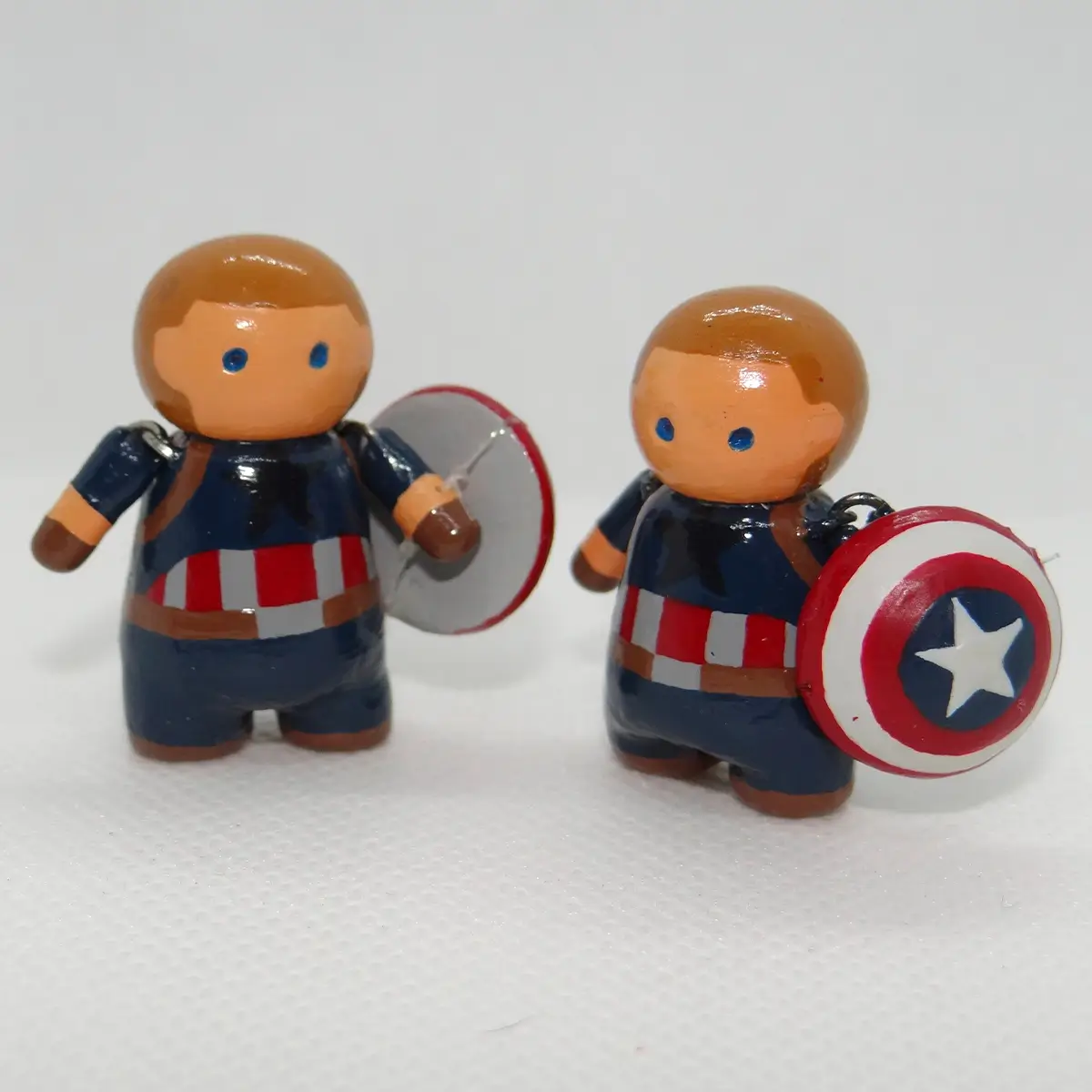 Figuras decorativas miniatura del Capitán América