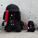 Set Darth Vader amigurumi decoración y llavero