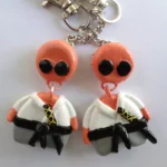 Llaveros planos de Kumdo con espada