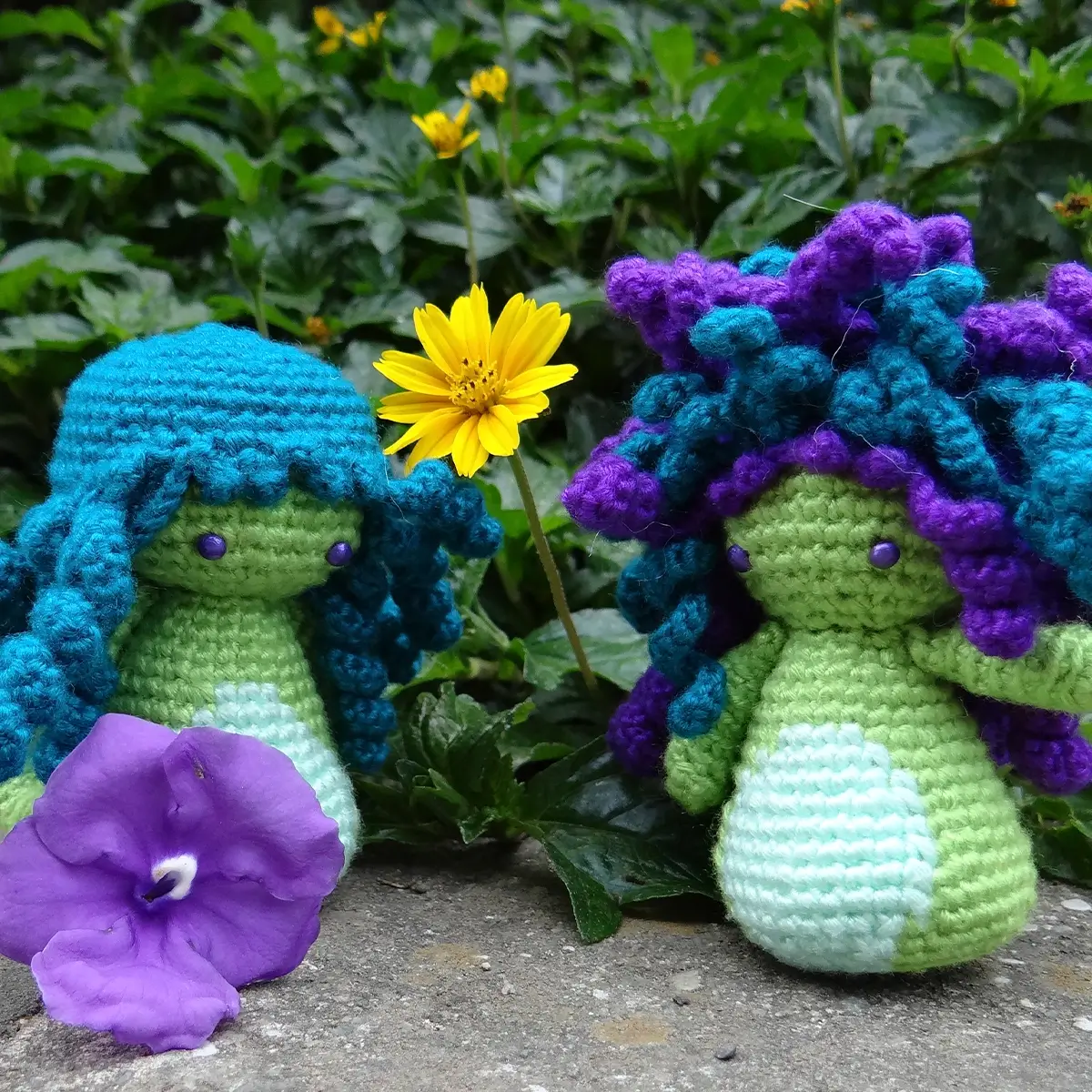 Comparación de las dos versiones de la figura mitológica Medusa