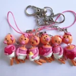 Recordatorios personalizados color rosa para Baby Shower