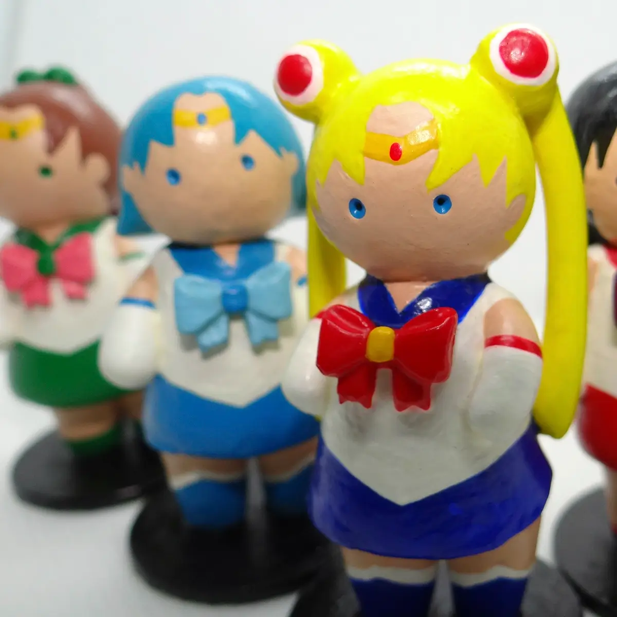 Grupo de iguras de Sailor Moon