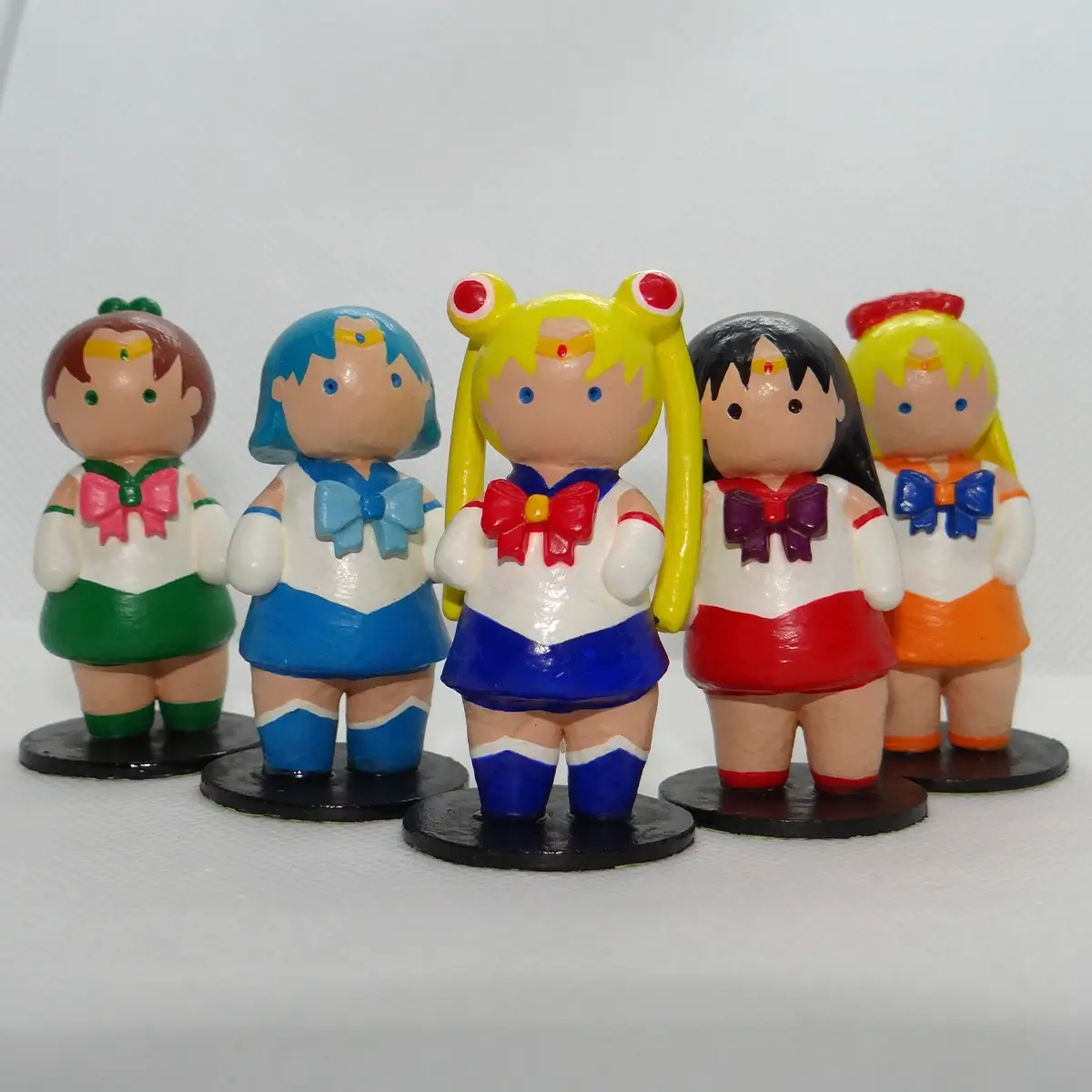 Set de las 5 Sailor Scouts coleccionables