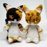 Prototipos decorativos para patrón de gatos amigurumi