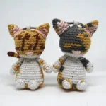 Frente de Dona y Sr. President en amigurumi